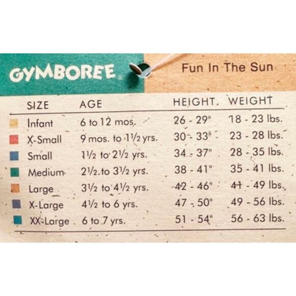 Vintage Gymboree Bubble Ruffle Shorts – Pink/Teal – 9–18 Months - Picture 5 of 5